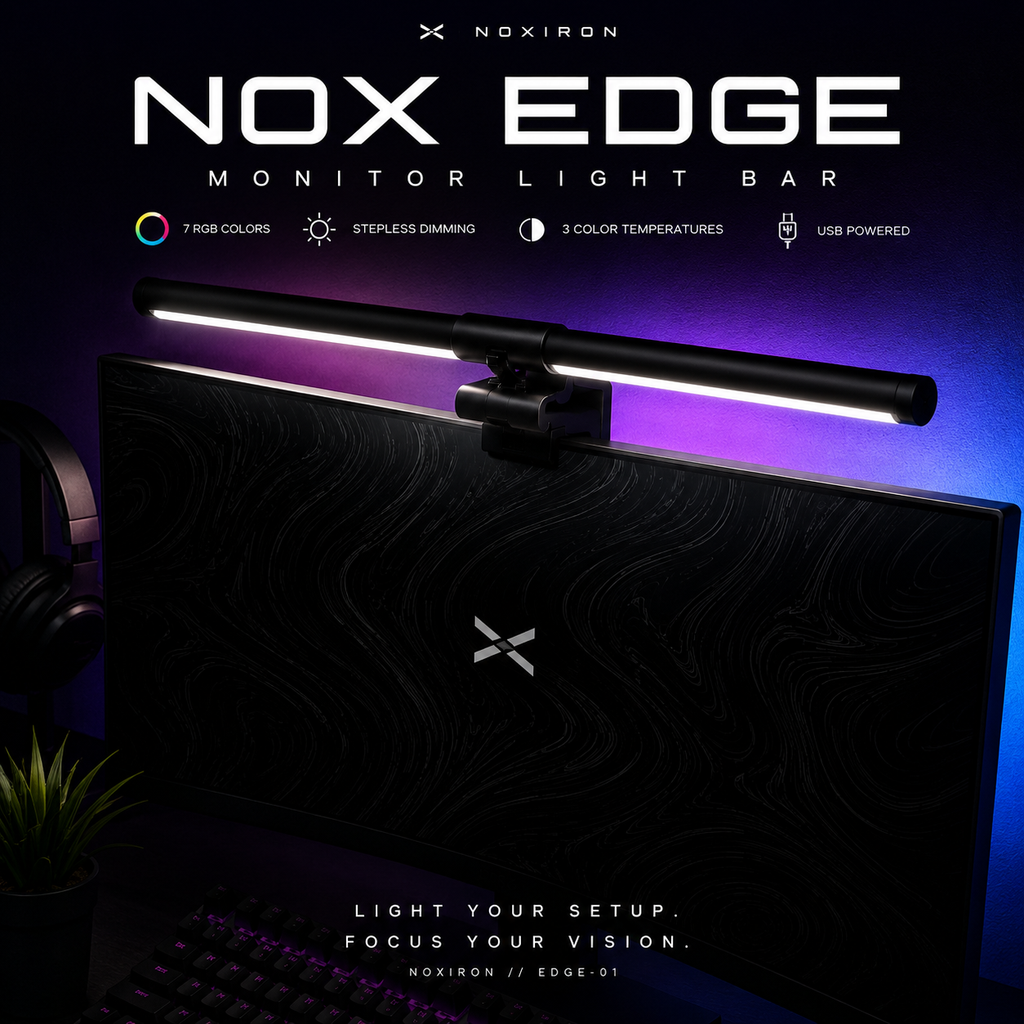 NOX EDGE™ Monitor Light Bar